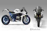 BMW R1200S Concept, Motor Sport Gahar Karya Nicolas Petit
