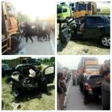 3 Orang Tewas Terjepit, Begini Kondisi Mobil Yaris Pembawa 3 Kg Sabu Usai Tabrak Fuso di Minas Barat