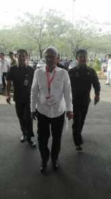 Sukarmis Layaknya Seorang Menteri Kabinet Jokowi-JK di Rakornas Pemantapan Pilkada