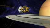 NASA Berencana 'Bunuh' Pesawat Cassini ke Permukaan Saturnus