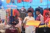 Wabup Rohil Resmikan Bazar Bakar Tongkang