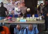 Polresta Pekanbaru Sita 14,4 Kg Sabu-sabu dari Malaysia