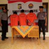 Empat Begal Motor di Pelalawan Dibekuk Jajaran Polres