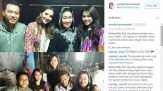 Aurel Hermansyah Unggah Foto Makan Bersama Keluarga Pacar