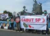 Aktivis Lingkungan Kembali Demo Tuntut Pencabutan SP3 Kasus Pembakaran Lahan