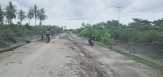 Jalan Kampung Aman, Sinaboi, Rohil, Perlu Disemenisasi