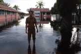 Banjir di Rokan Hulu Belum Surut, Sekolah Diliburkan