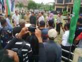 Pendemo Desak KPU Bengkalis Transparan Gunakan Dana Hibah Rp23 Miliar