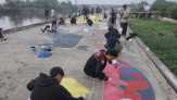 Ajang RiauFest 2019, 35 Seniman Jadikan Dermaga Pelindo I Pekanbaru Jadi Media Mural