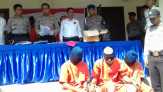 Polres Pelalawan Tangkap Rampok Penggondol Rp205 Juta dari PT. Indomarco