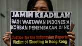 Jurnalis RI Ditembak Polisi Hong Kong Lanjutkan Gugatan
