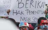 Mahasiswa Gelar Aksi Tuntut Referendum Papua