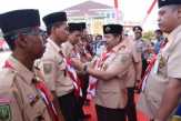 11 Pembina Pramuka Bengkalis Raih Lencana Satya Pancawarsa