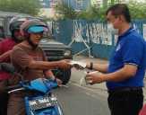 Alumni IPDN Riau Bagikan 20 Ribu Masker Gratis