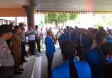 Demo ke KPU, Mahasiswa UIR Desak Usut Kematian 18 Orang KPPS di Riau