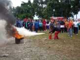 Ratusan Petugas RSUD Bengkalis Ikuti Latihan Damkar