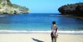 Menikmati Pantai Gesing, 