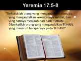 MENGANDALKAN TUHAN