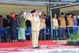 Bupati Kampar Pimpin Upacara Hari Pahlawan 2015