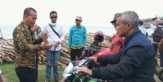 Monev Kegiatan Pembangunan di Pulaumerbau, Wabup Said Hasyim Naik Trail