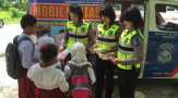 Satlantas Polres Siak Programkan Mobil Pentas Untuk Minimalisir Kejahatan Anak