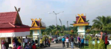 Senam Kamis Pagi Rutin Pemkab Pelalawan Minim Dihadiri Pegawai