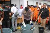 Polda Riau Musnahkan 11 Kilogram Sabu