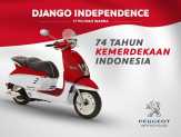 Honda dan Yamaha Lewat, Peugeot Django Rilis 17 Warna Baru