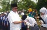 Bupati Rohil Buka Perkemahan Jumpa Bakti Gembira (Jumbara) Palang Merah Remaja