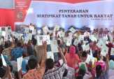Presiden Bagikan 40.172 Sertifikat Tanah di Tangsel
