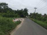 Sampah Busuk Menumpuk di Jalan Indra Puri