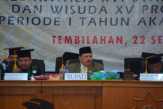 Hadiri Wisuda STAI Auliaurrasyidin, Sekda Harapkan Alumni Mengabdikan Diri Buat Pendidikan di Inhil