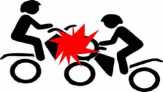Hindari Jalan Rusak di Kemuning Inhil, Dua Sepeda Motor Bertabrakan, Dua Pengendara Tewas