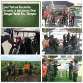 Jajaran Polsek di Inhil Gelar Patroli Karlahut dan Penyebaran Maklumat Kapolda Riau