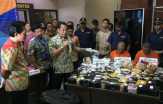 BNN Sita Puluhan Kilogram Narkotik dari Malaysia