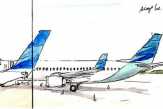 Terancam Kena Denda dari KPPU, Garuda Indonesia Pasrah