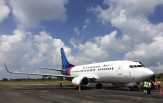 Sriwijaya Air Tergelincir di Bandara Juanda Surabaya