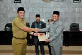 Walau Hanya Disampaikan Wabup, DPRD Paripurnakan Nota Pengantar APBD Perubahan Inhu 2016