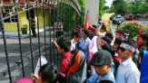 Mahasiswa Rohul Tuntut Adili Bupati Achmad