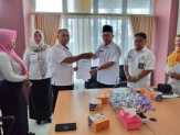Tingkatkan Minat Baca DPAD Kabupaten Inhil MoU Dengan Sejumlah Sekolah