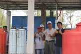 Kementerian Kelautan dan Perikanan Monitoring Instalasi Pengolahan Air Bersih di Desa Pesisir Inhil