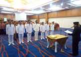 Bupati Rohul Lantik 7 Kades Hasil Pilkades Serentak 2018