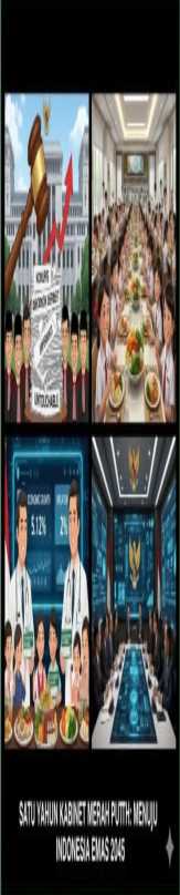 Satu Tahun Kabinet Merah Putih: Ujian Integritas, Keadilan Ekonomi, dan Jangkauan Program