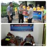 HUT Korps Lalu Lintas Ke-61, Polres Inhil Serahkan Santunan ke Panti Asuhan dan Donor Darah