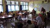 Delapan SD di Kampar Kiri Antusias Ikuti Kampanye Sekolah Bersih