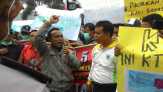 KPU Rohul Sampaikan Aspirasi Warga Lima Desa ke KPU RI