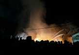 Rabu Dinihari, Tiga Unit Rumah Dinas PU di Tembilahan Hangus Terbakar