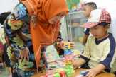 Hadir di Acara Berdirinya PAUD Kasih Lestari, Zulaikhah Wardan Terharu dengan Sambutan dari Para Sis