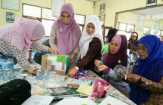 Sebuah Diorama dari Bahan Bekas Mampu Menceritakan Apa yang Dibaca Pelajar di Dumai