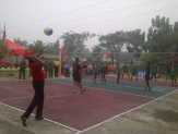 Bupati Rohil Buka Turnamen Volley Ball Danramil 07 Cup